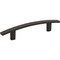 Elements 96 mm Center-to-Center Brushed Oil Rubbed Bronze Square Thatcher Cabinet Bar Pull 859-96DBAC - alternate 1